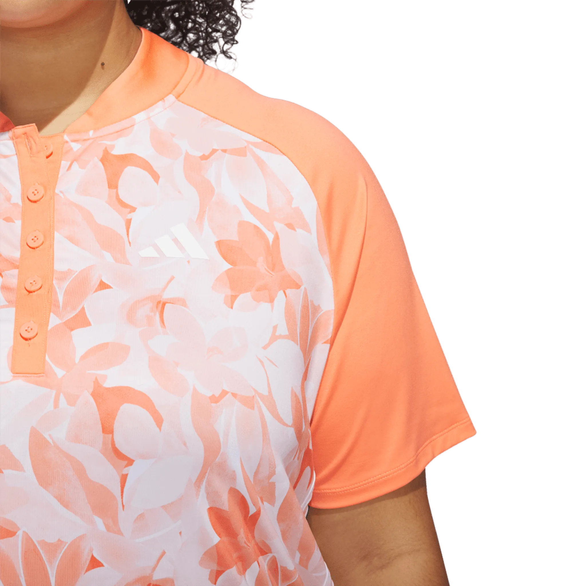 Adidas Floral Poloshirt Damen