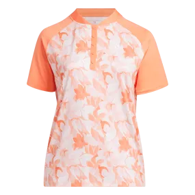 Adidas Floral Poloshirt Damen