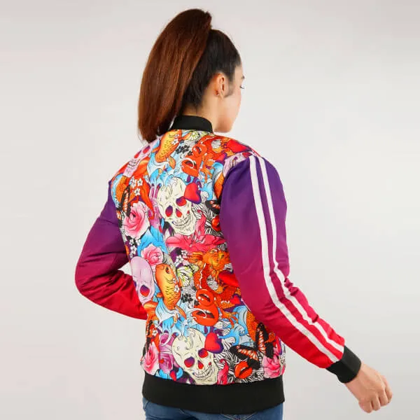 Alice In Wonderland Bomber Jacket