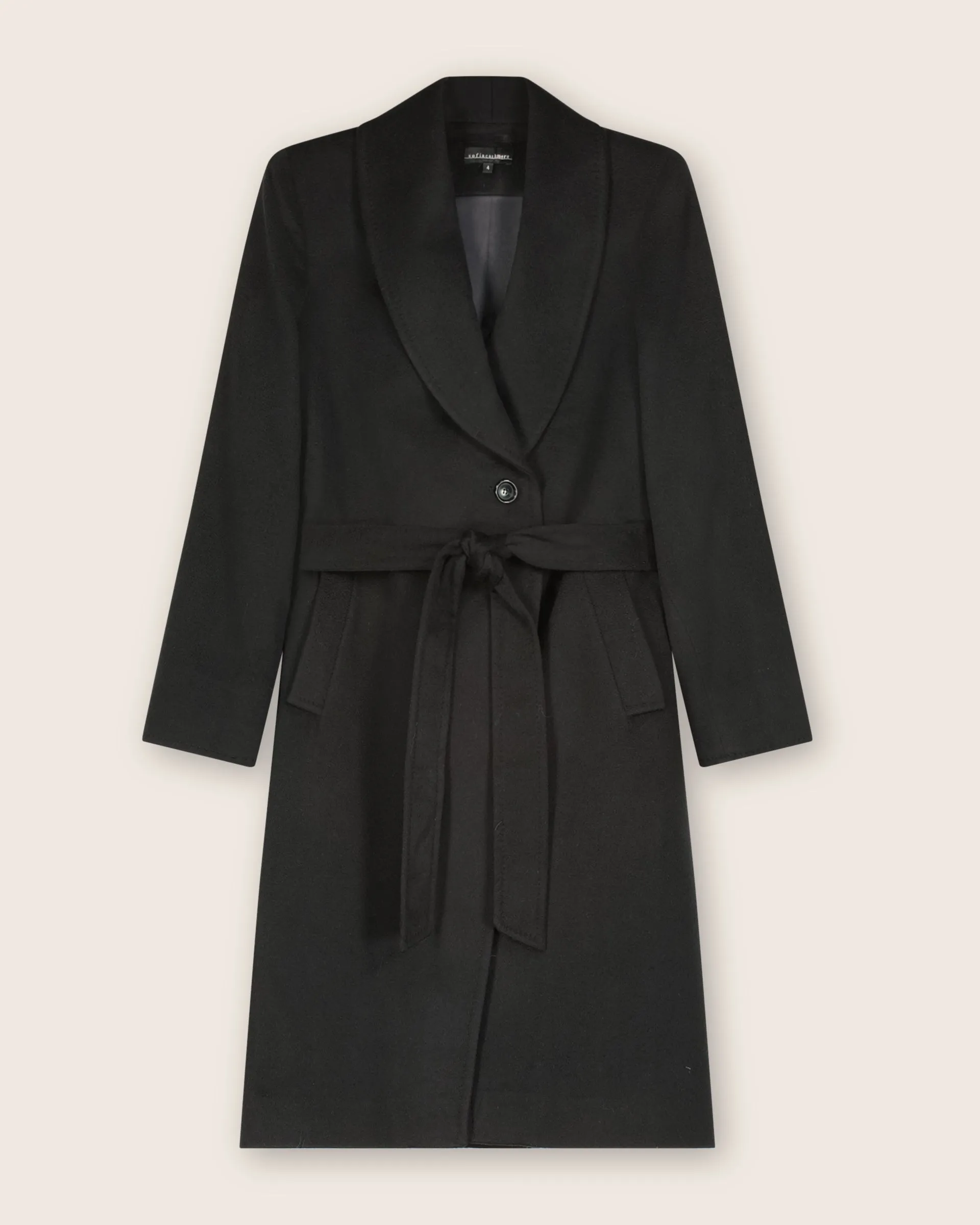 Carmela Belted Wrap Coat