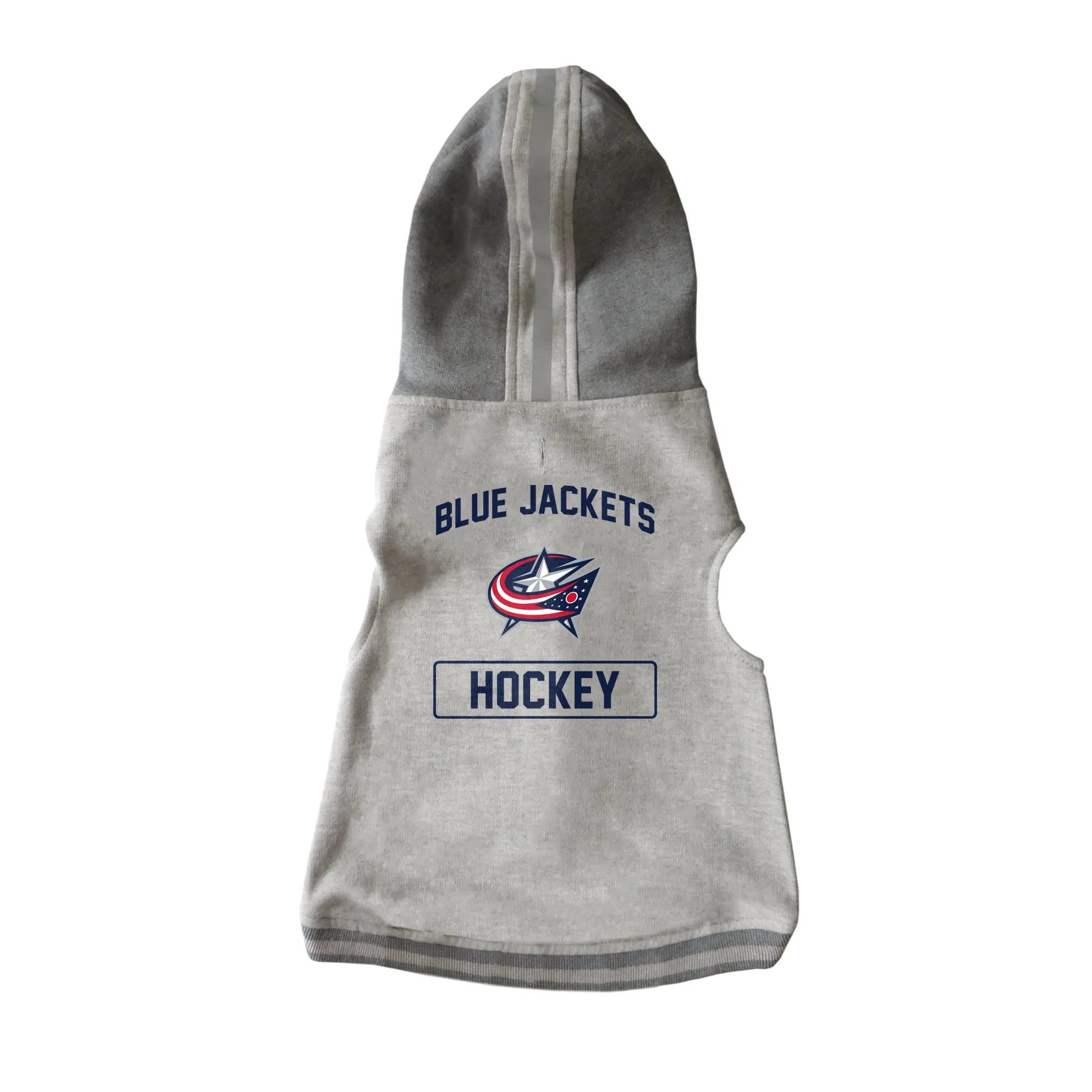 Columbus Blue Jackets Pet Hooded Crewneck Type