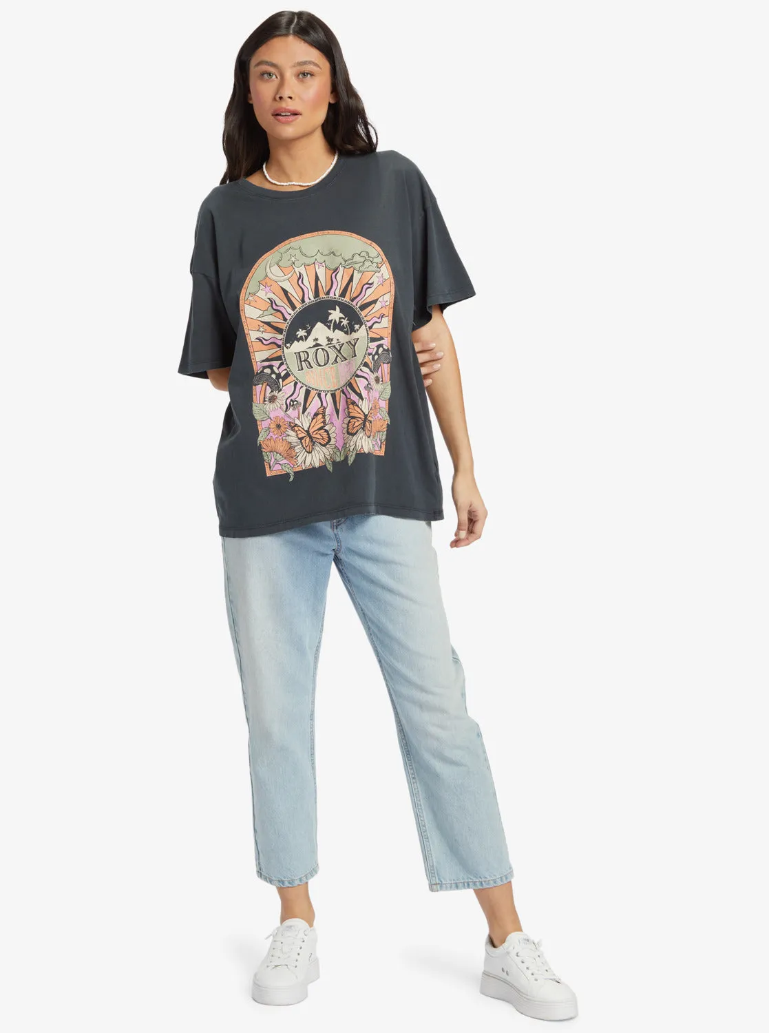 Cosmic Window T-Shirt - Anthracite