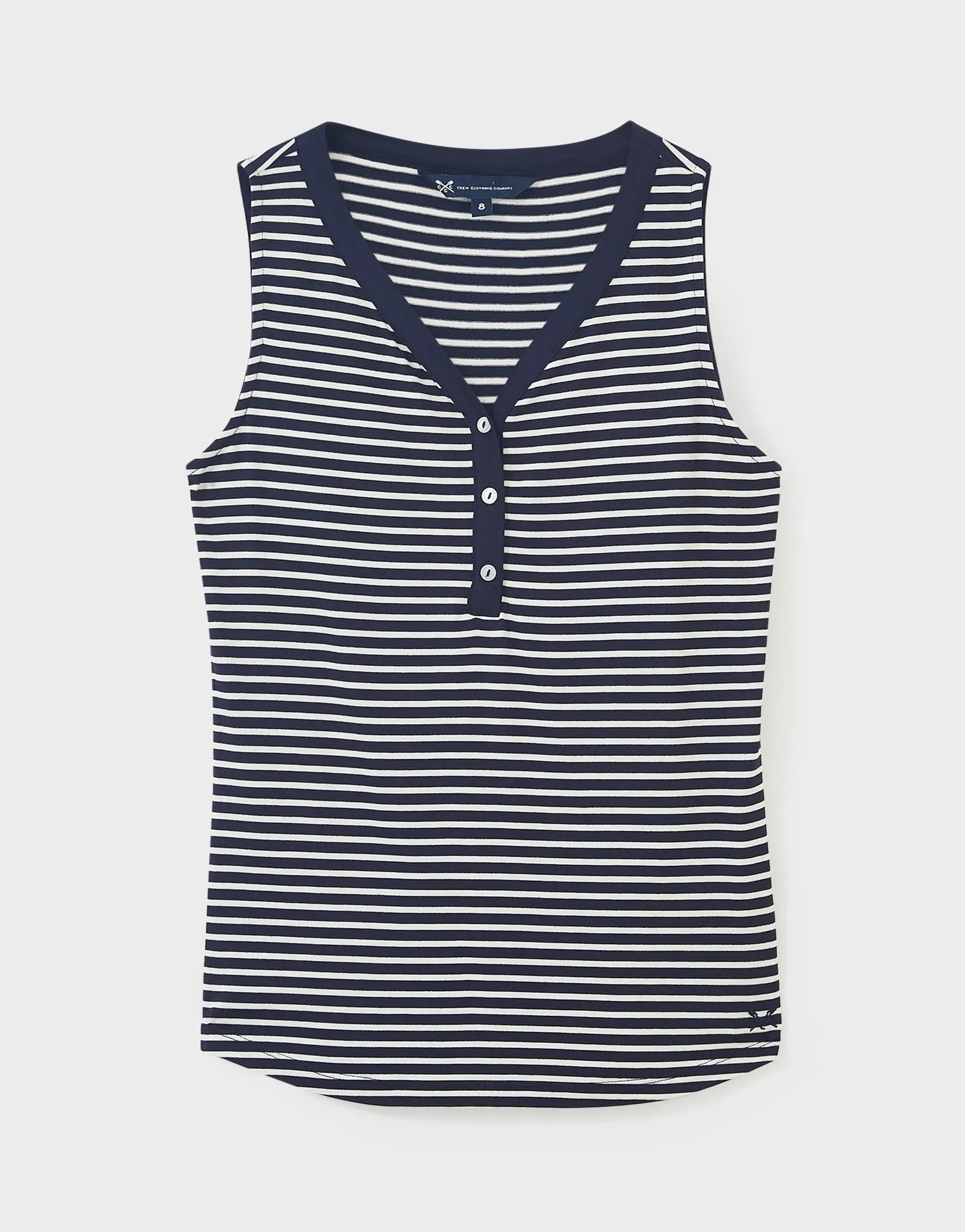 Crew Clothing Henley Vest Top