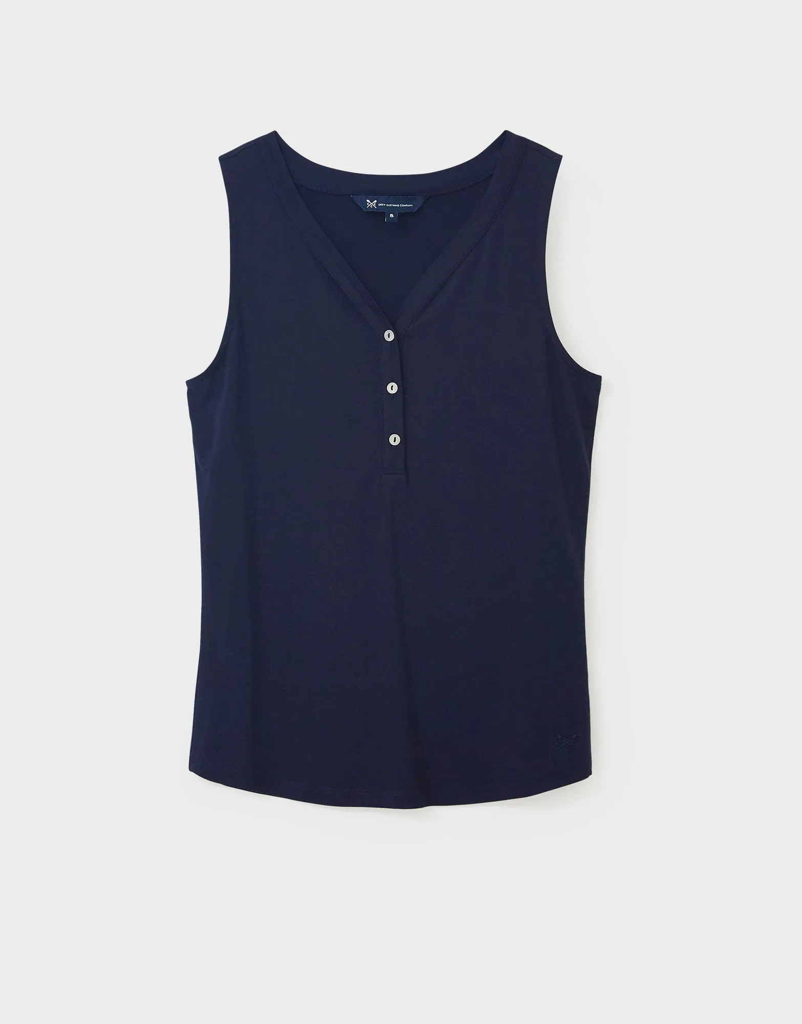 Crew Clothing Henley Vest Top