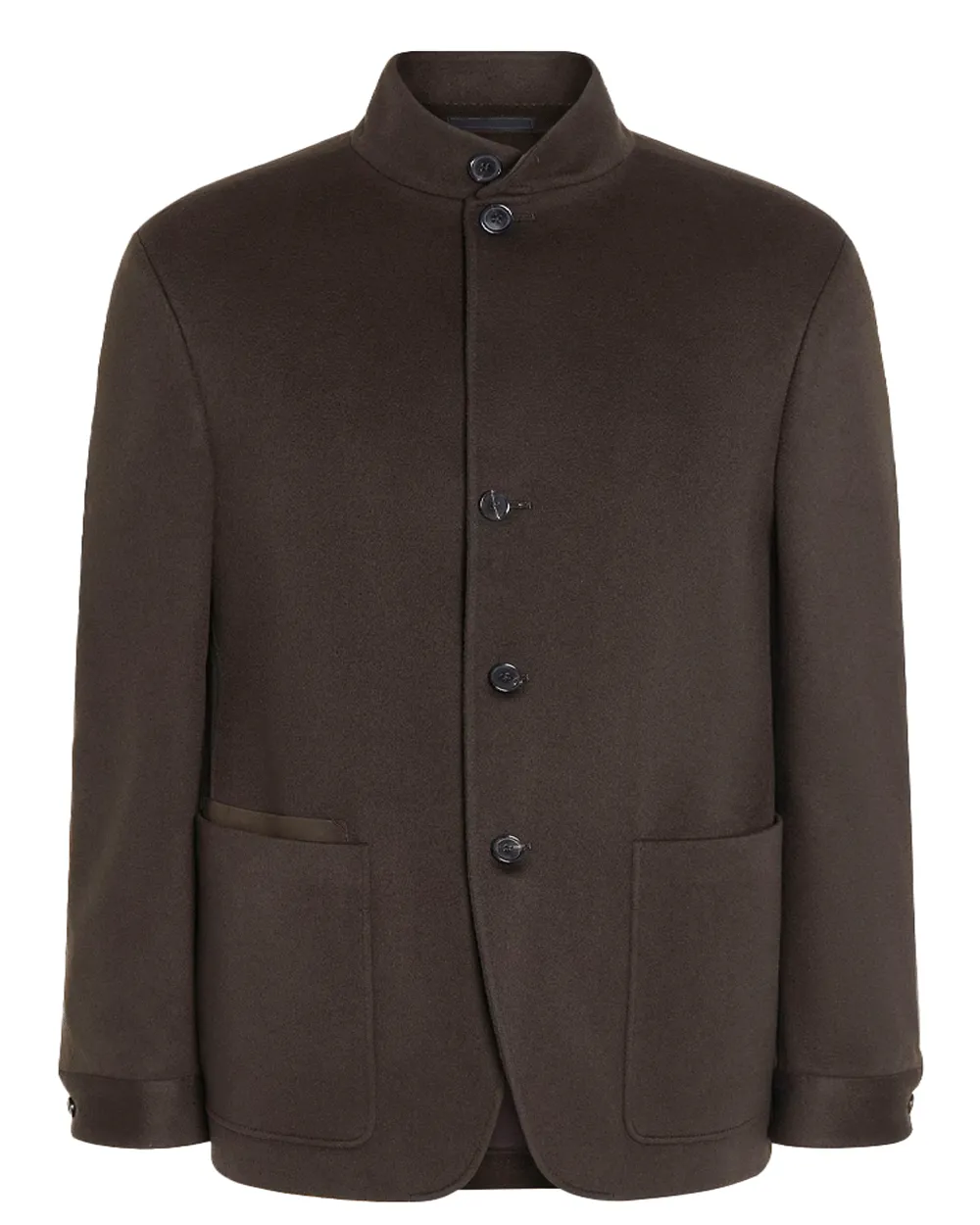 Dark Brown Cashmere Jacket