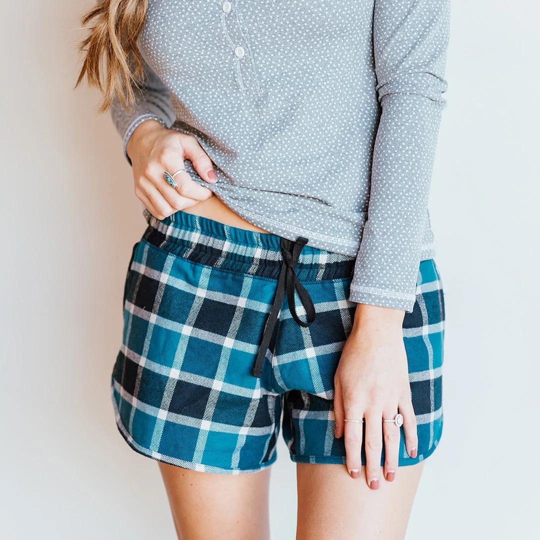 Dasher Plaid Slumber Shorts