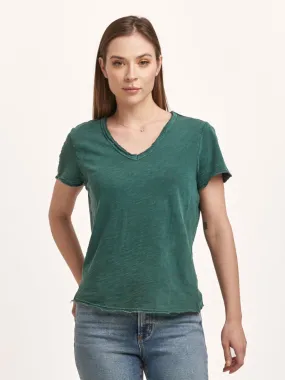 Dear John Vanya Short Sleeve Slub Tee