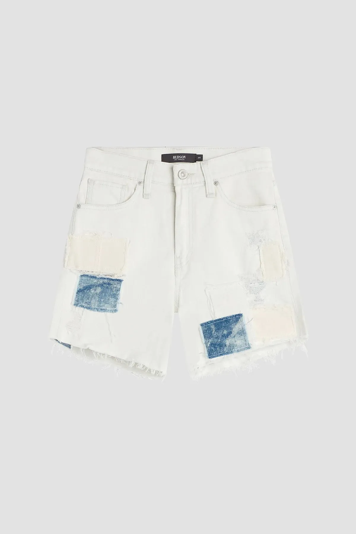 Devon High Rise Boyfriend Shorts - Rip & Repair Men