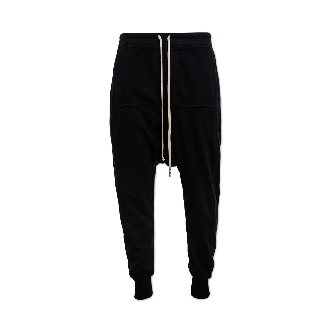 DRKSHDW By Rick Owens Prisoner Drawstring Pants RIG Black - X SMALL