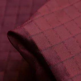 Grid Ruby Jacquard