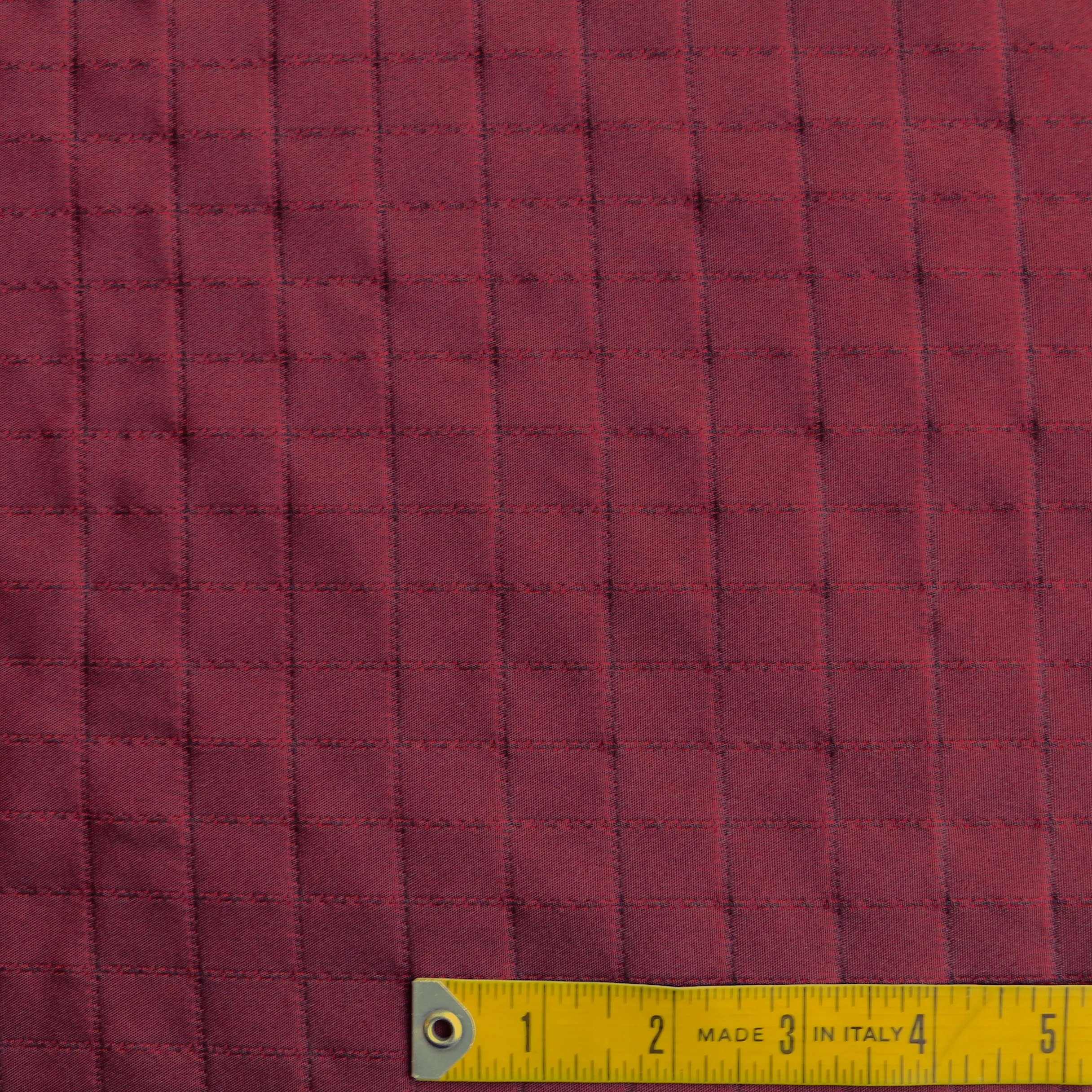 Grid Ruby Jacquard