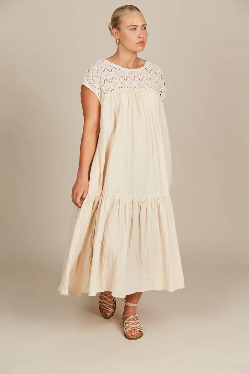 Isle of Mine - Fleur Relaxed Dress - Canvas