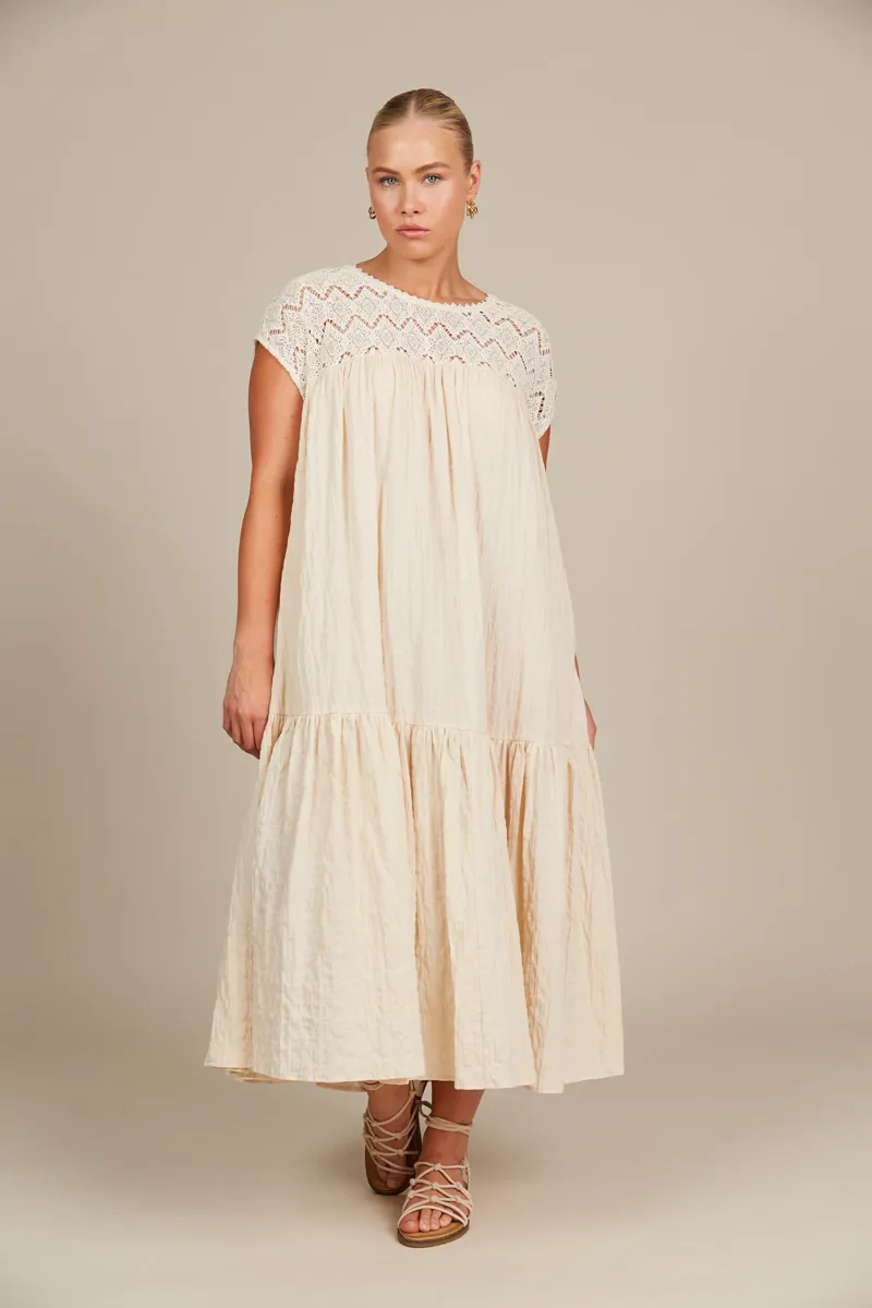 Isle of Mine - Fleur Relaxed Dress - Canvas