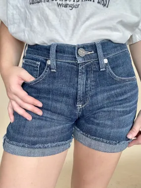 Jacie Dark Denim Shorts