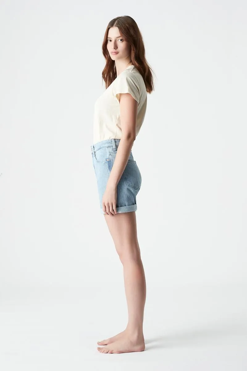 Marla Shorts - Bleached Denim