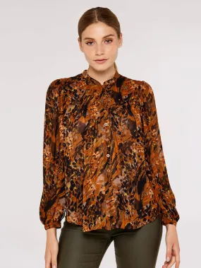 Meadow Chiffon Blouse