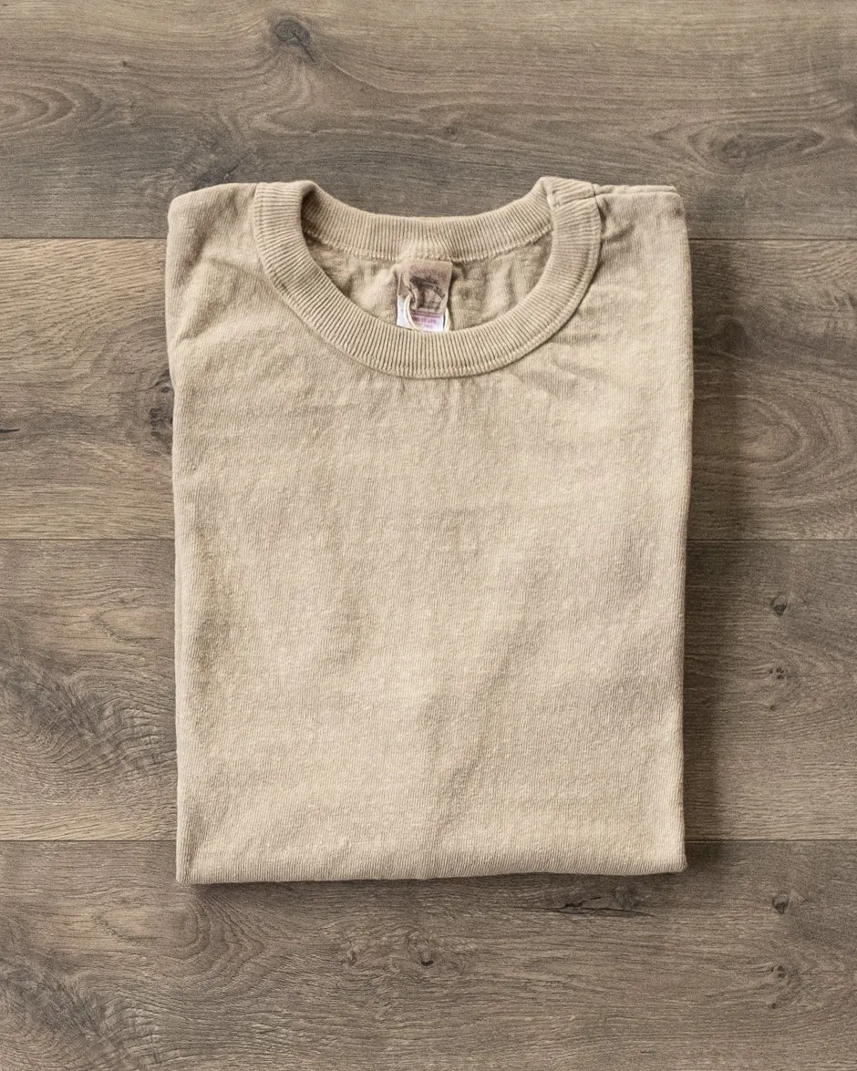 No. 8 Slub Nep Tee - Beige