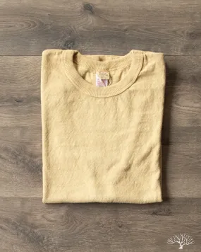 No. 8 Slub Nep Tee - Light Yellow