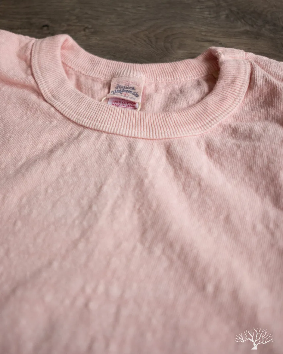 No. 8 Slub Nep Tee - Pink