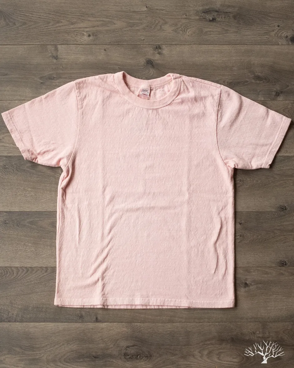 No. 8 Slub Nep Tee - Pink