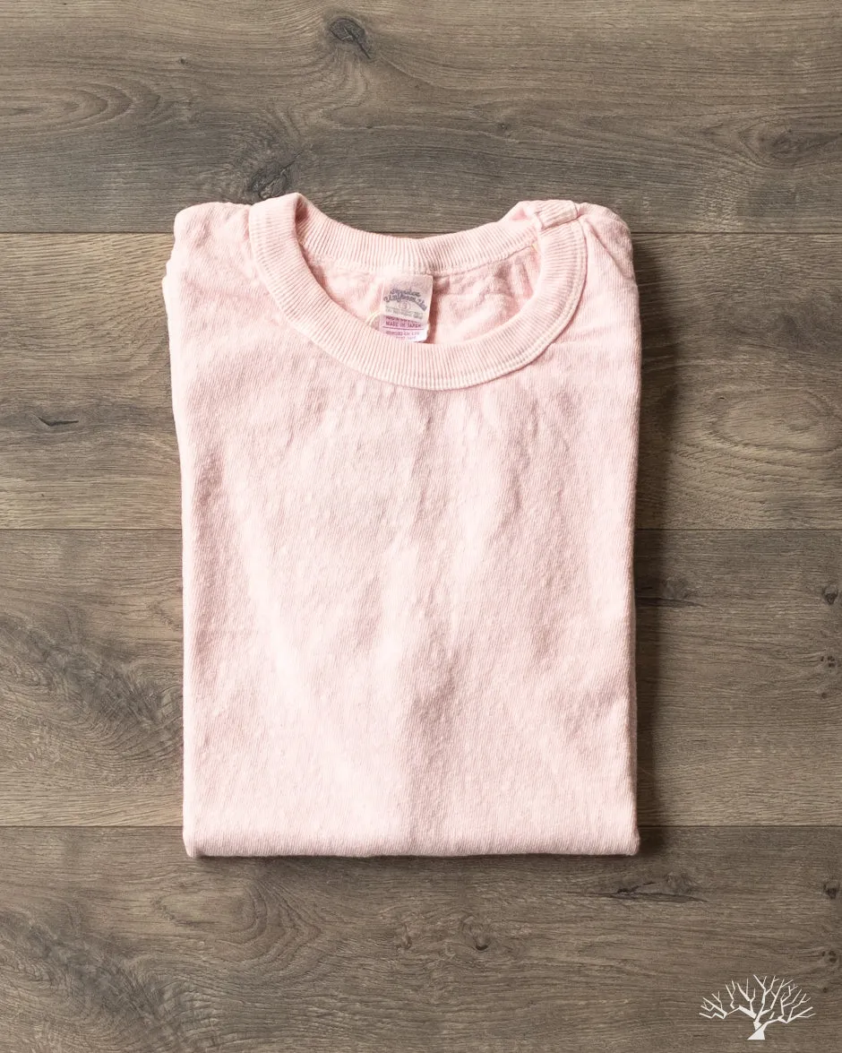 No. 8 Slub Nep Tee - Pink