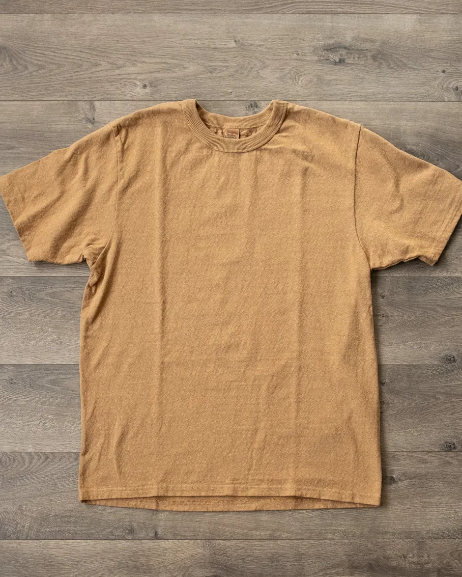 No. 8 Slub Nep Tee - Yellow