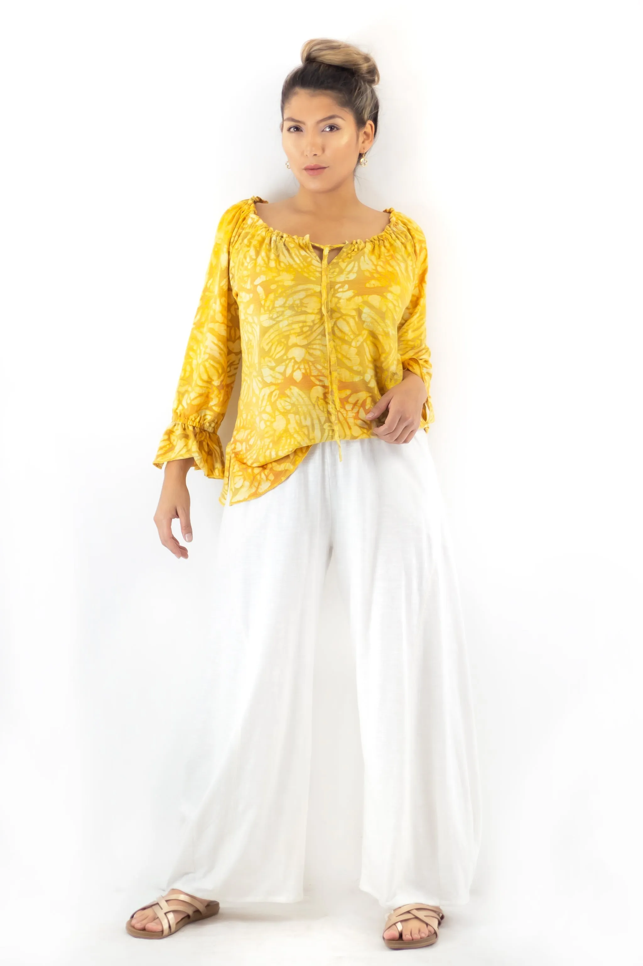 Peasant Blouse - Rush Golden