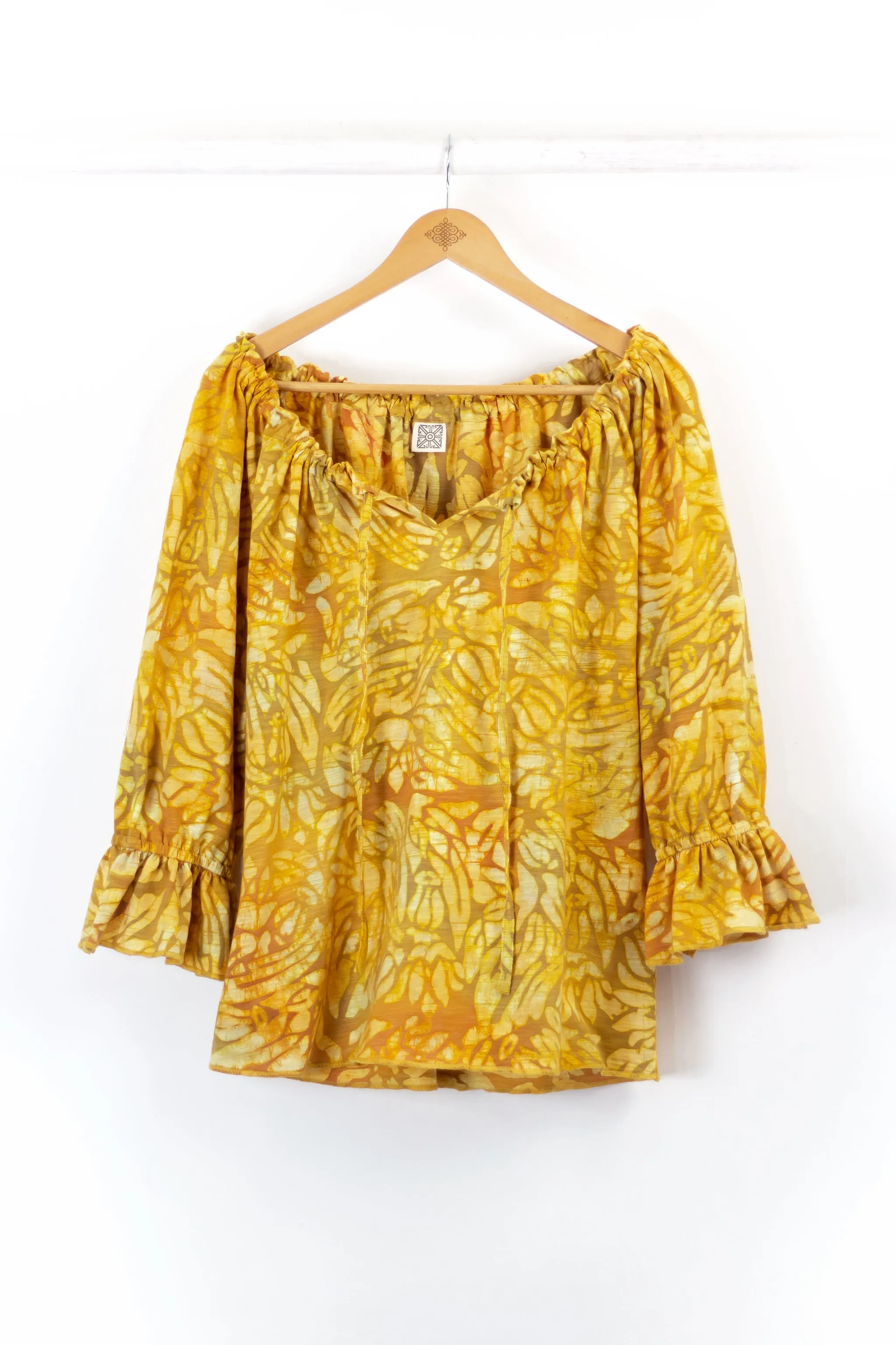 Peasant Blouse - Rush Golden