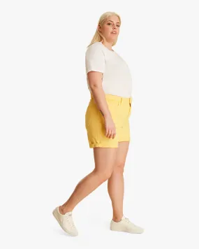 Poplar Boyfriend Short | Yellow