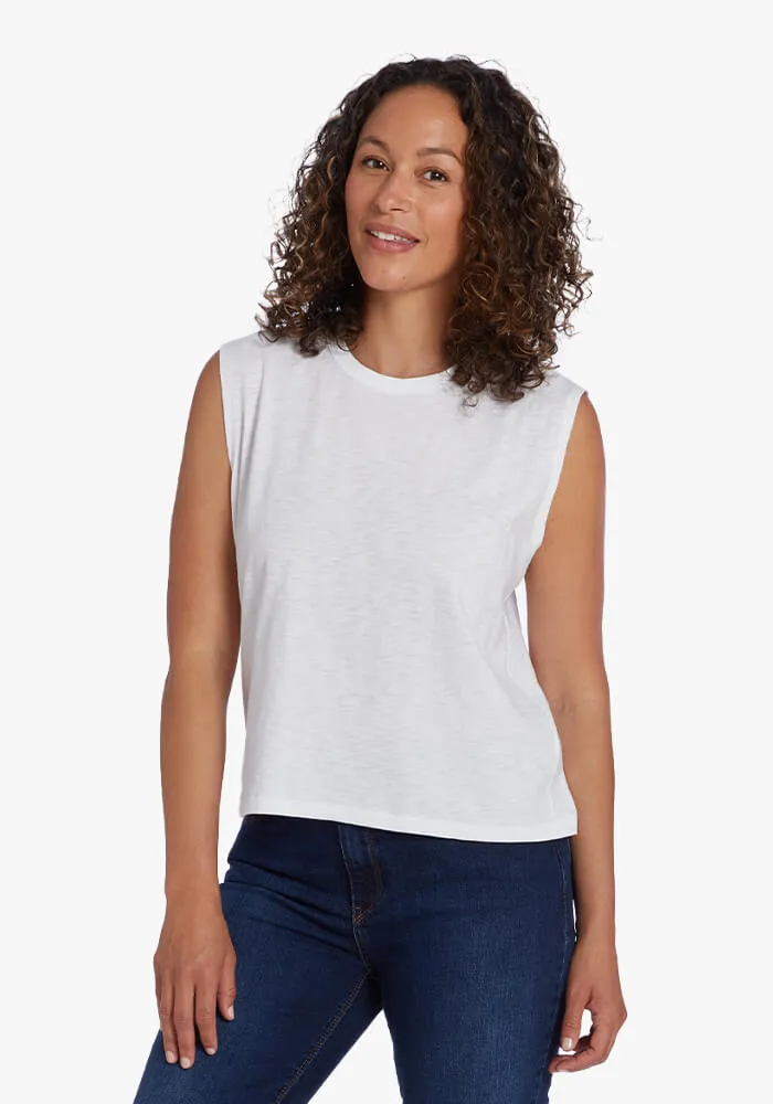 Relaxed Slub Tank Tee