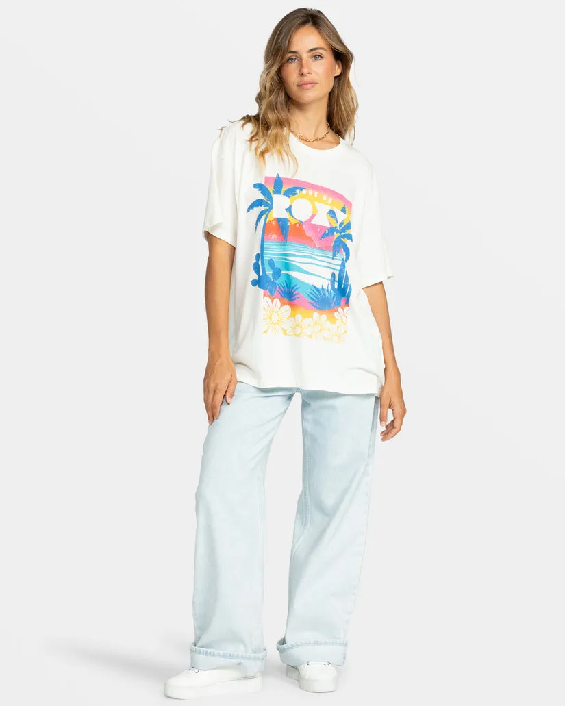 Roxy Tour De Roxy Tee-Egret