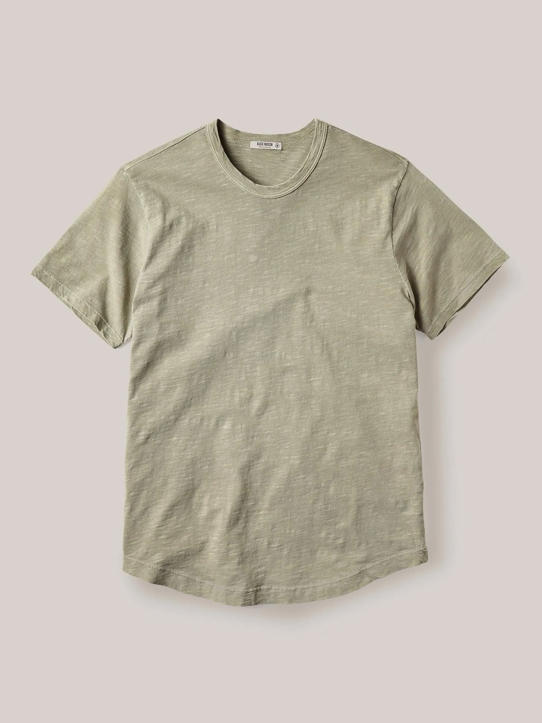 Sergeant Slub Curved Hem Tee