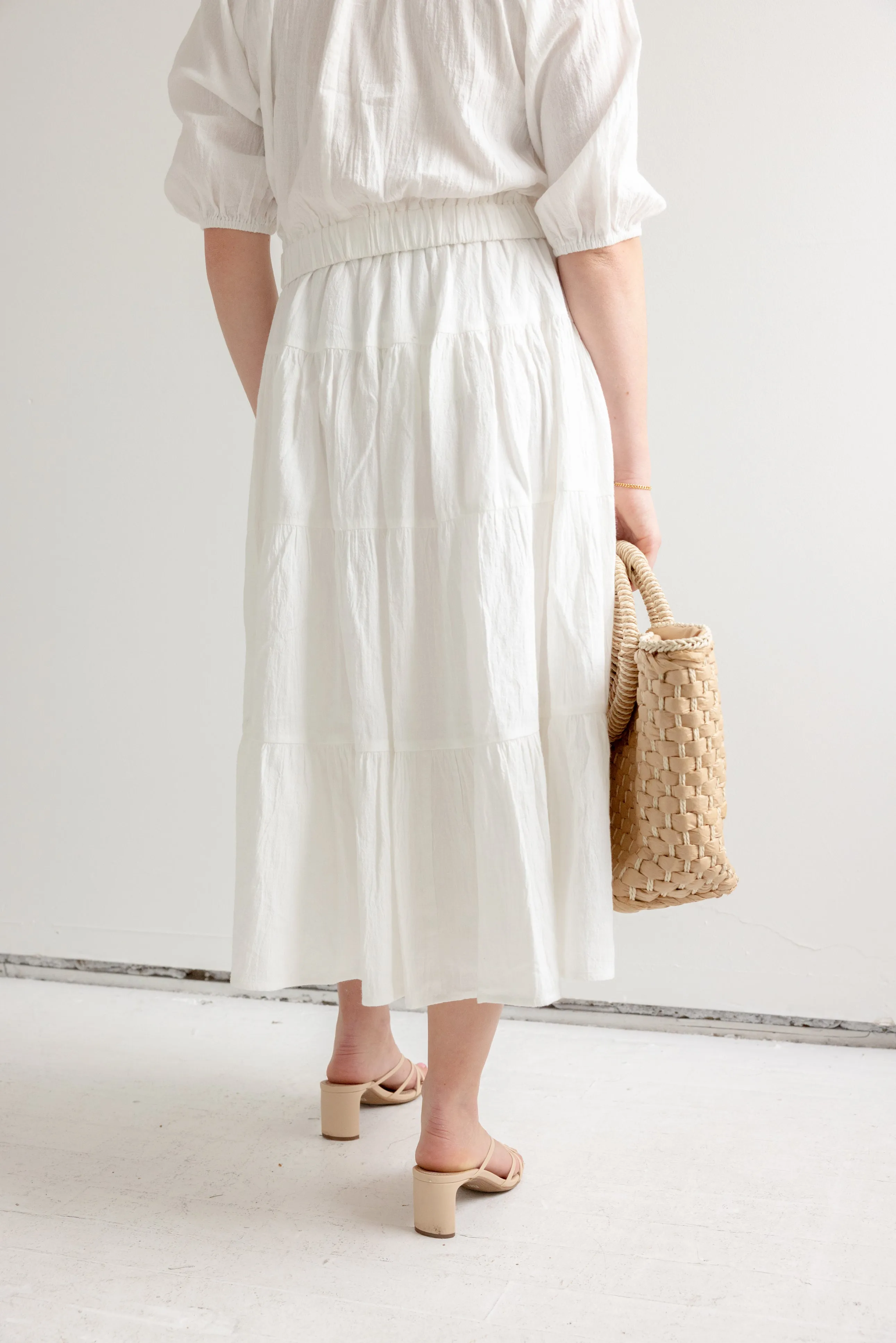 St. Tropez Skirt- White