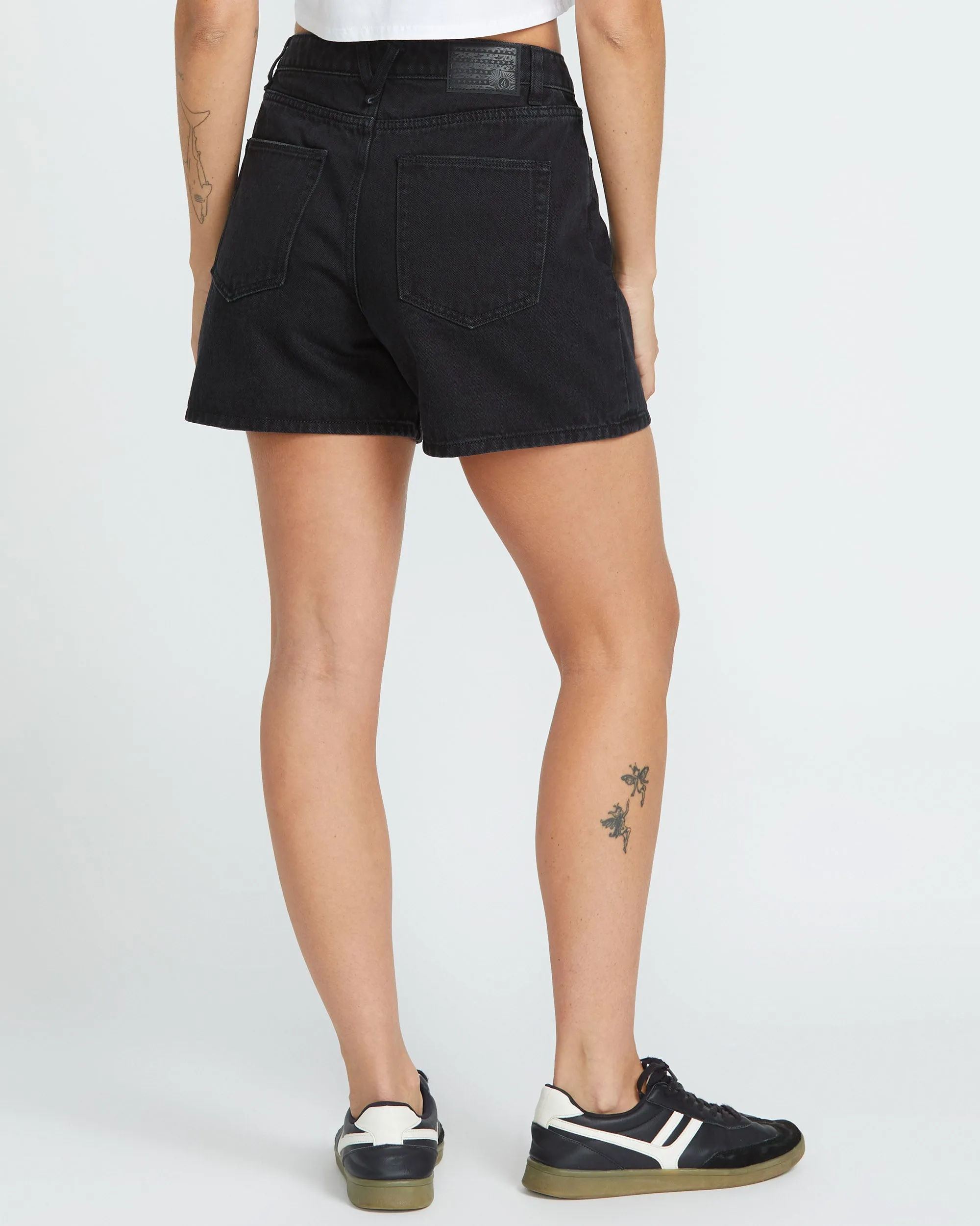 Stoned Boyfriend Short - BLACK