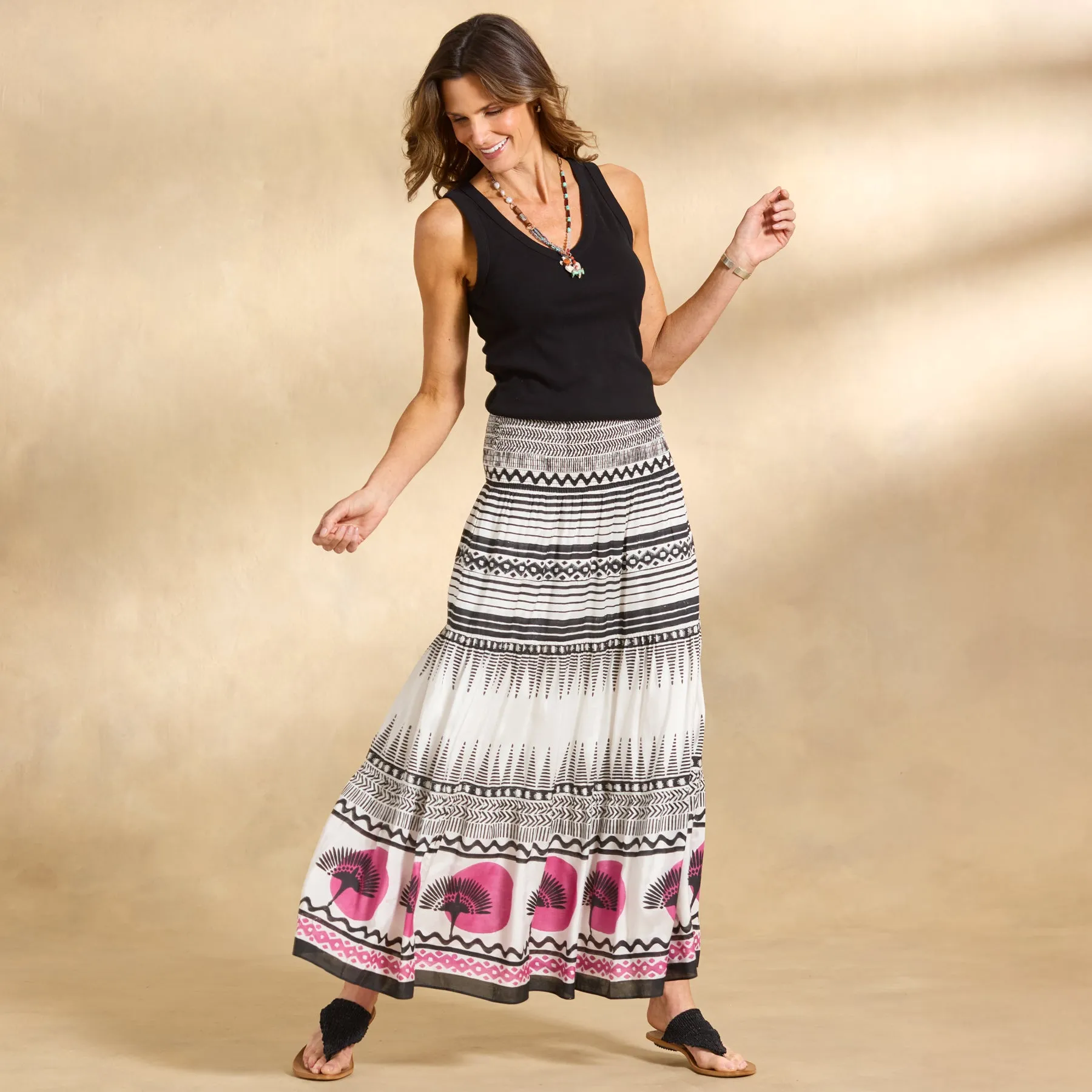 Sunrise Mountains Skirt