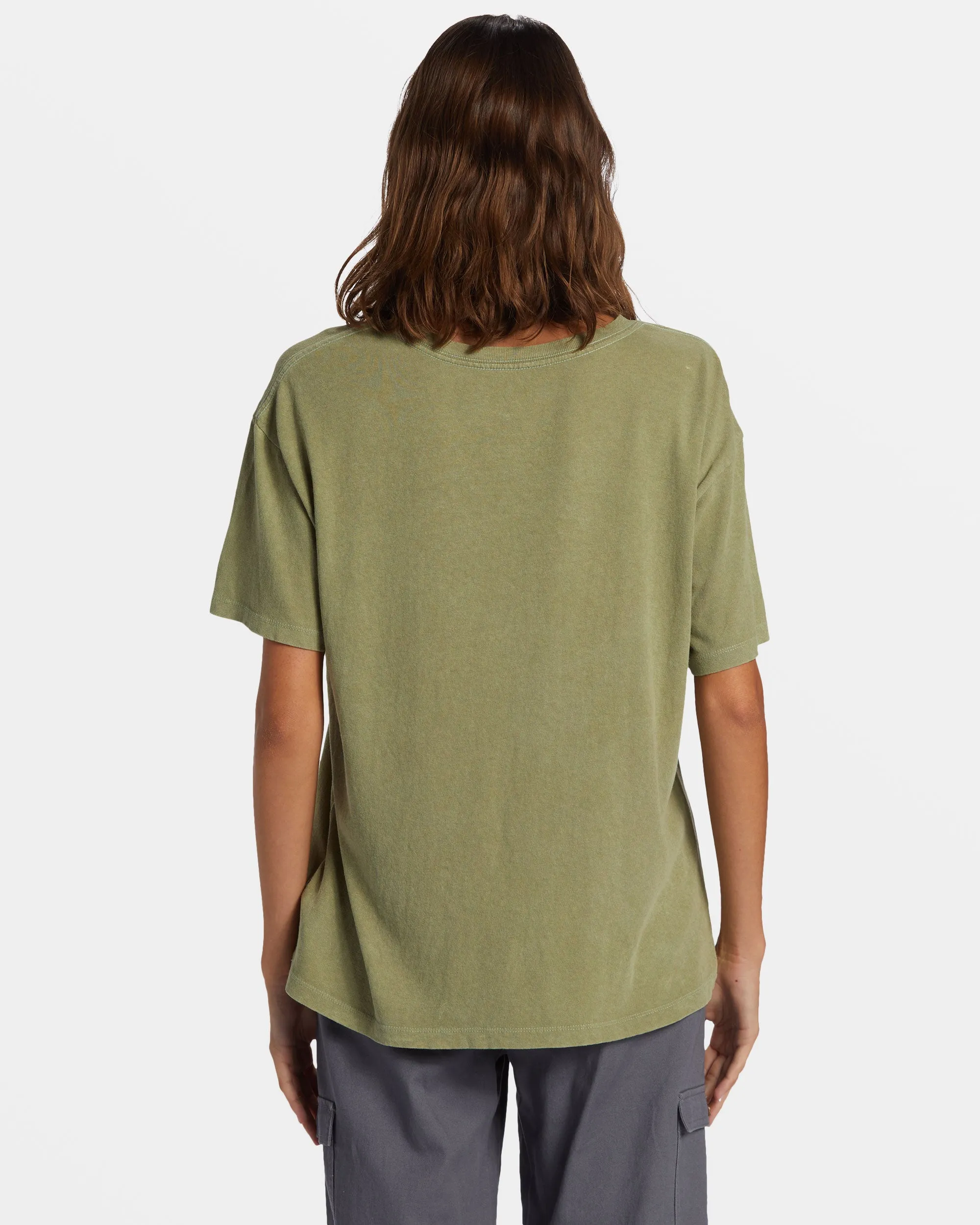 Surfs Up T-Shirt - Oil Green