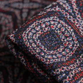 Tessera Jacquard Red/Navy