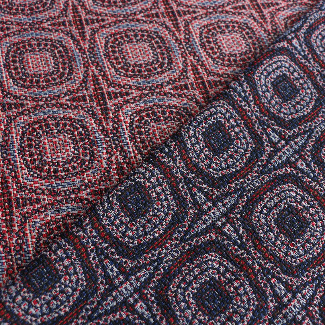 Tessera Jacquard Red/Navy