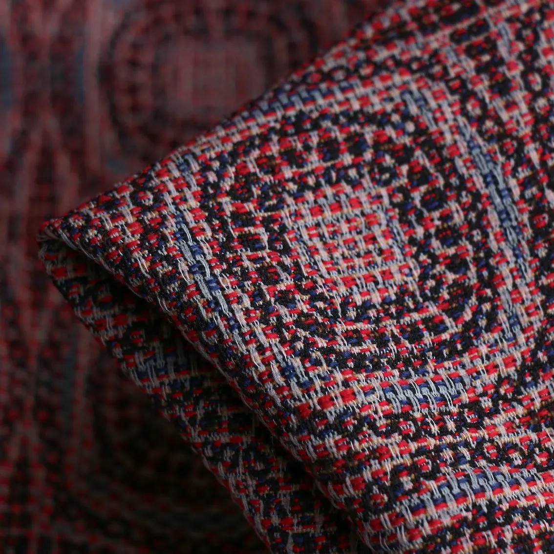 Tessera Jacquard Red/Navy